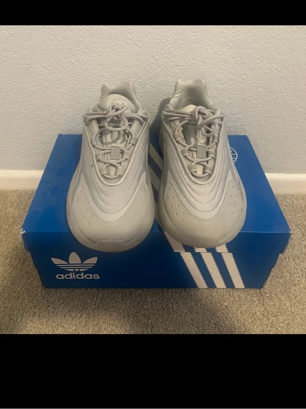 Adidas Ozelia J Triple Grey H03133 size 4.5